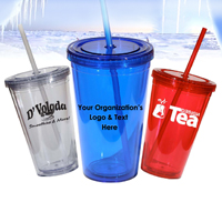 16 OZ. NEWPORT ACRYLIC TUMBLER WITH INSERT